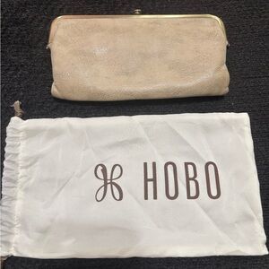 HOBO Lauren Metallic Leather Wallet/Clutch